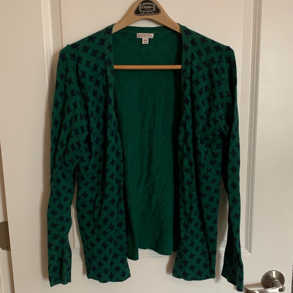 Green Cardigan